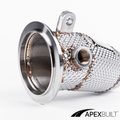 ApexBuilt® BMW F95 X5M & F96 X6M Catless Race Downpipes (S63R, 2020+) - ApexBuilt, Inc.