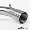 ApexBuilt® BMW F95 X5M & F96 X6M Primary + Secondary Catless Race Downpipes (2020+, S63TU) - ApexBuilt, Inc.