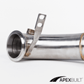 ApexBuilt® BMW F95 X5M & F96 X6M Primary + Secondary Catless Race Downpipes (2020+, S63TU) - ApexBuilt, Inc.