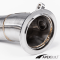 ApexBuilt® BMW F95 X5M & F96 X6M Primary + Secondary Catless Race Downpipes (2020+, S63TU) - ApexBuilt, Inc.