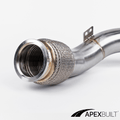 ApexBuilt® BMW F95 X5M & F96 X6M Primary + Secondary Catless Race Downpipes (2020+, S63TU) - ApexBuilt, Inc.