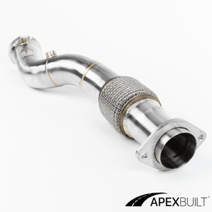 ApexBuilt® BMW F9X X3M/X4M Catless Race Downpipes - ApexBuilt, Inc.