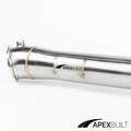 ApexBuilt® BMW F9X X3M/X4M Catless Race Downpipes - ApexBuilt, Inc.