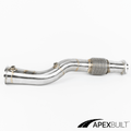 ApexBuilt® BMW F9X X3M/X4M Catless Race Downpipes - ApexBuilt, Inc.