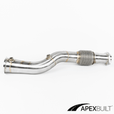 ApexBuilt® BMW F9X X3M/X4M Catless Race Downpipes - ApexBuilt, Inc.