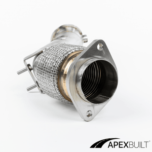 ApexBuilt® BMW F9X X3M/X4M Catless Race Downpipes - ApexBuilt, Inc.