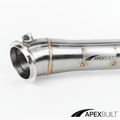 ApexBuilt® BMW F9X X3M/X4M Catless Race Downpipes - ApexBuilt, Inc.