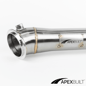 ApexBuilt® BMW F9X X3M/X4M Catless Race Downpipes - ApexBuilt, Inc.