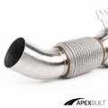 ApexBuilt® BMW G0X/G2X B58 Catless Race Downpipe - ApexBuilt, Inc.