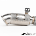 ApexBuilt® BMW G0X/G2X B58 Catless Race Downpipe - ApexBuilt, Inc.