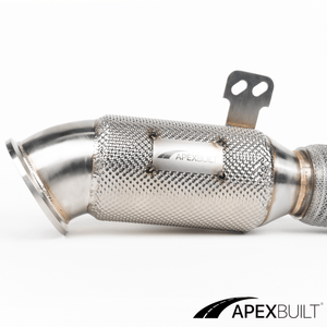 ApexBuilt® BMW G0X/G2X B58 Catless Race Downpipe - ApexBuilt, Inc.