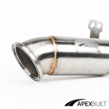 ApexBuilt® BMW G0X/G2X B58 Catless Race Downpipe - ApexBuilt, Inc.