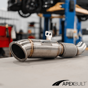 ApexBuilt® BMW G0X/G2X B58 Catless Race Downpipe - ApexBuilt, Inc.