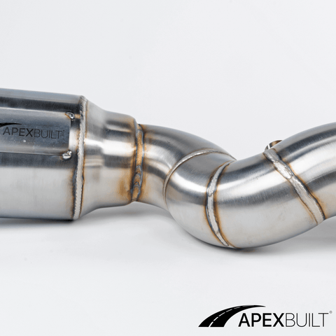 ApexBuilt® BMW G80 M3 & G82 M4 High-Flow Catted Downpipes - ApexBuilt, Inc.