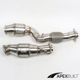 ApexBuilt® BMW G80 M3 & G82 M4 High-Flow Catted Downpipes - ApexBuilt, Inc.