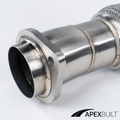 ApexBuilt® BMW G80 M3 & G82 M4 High-Flow Catted Downpipes - ApexBuilt, Inc.