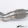 ApexBuilt® BMW G80 M3 & G82 M4 High-Flow Catted Downpipes - ApexBuilt, Inc.