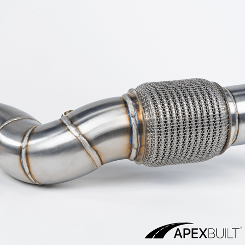 ApexBuilt® BMW G80 M3 & G82 M4 High-Flow Catted Downpipes - ApexBuilt, Inc.