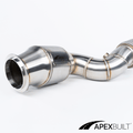 ApexBuilt® BMW G80 M3 & G82 M4 High-Flow Catted Downpipes - ApexBuilt, Inc.