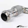 ApexBuilt® BMW G80 M3 & G82 M4 High-Flow Catted Downpipes - ApexBuilt, Inc.